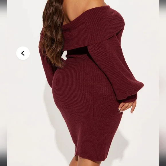 Fashion Nova Sweater Dress - Picture 3 of 6
